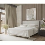 Maison de Rêve Bež tapecirani bračni krevet s prostorom za odlaganje 140x200 cm Musca – | shoptok.hr