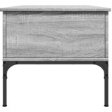  Stolić za kavu siva boja hasta 100x50x45 cm od drva i metala | shoptok.hr