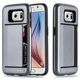 Cadorabo Ohišje, združljiv s Samsungom v oklepu Silver - Outdoor Hybrid Tard Catch Zaščitni pokrov s kartico v težkem oblikovanju, (20567861) Cene
