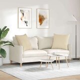 vidaXL jastučići za sofu 2 pcs krema 80 x 80 cm tkanina | shoptok.hr