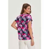 Marisse Patterned Fuchsia Blouse | shoptok.hr