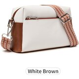 INF Vintage Casual Ženska Torbica za na Ramo White+Brown, (21838440) | Shoptok.si