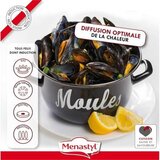  Lonac Menastyl Crna Glazirani emajlirani čelik | shoptok.hr