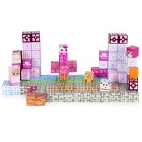  Magnetni set gradbenih kock Ljubimci - 140 delov | Shoptok.si