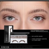 Nanolash DIY Eyelash Extensions set za kućno produljivanje trepavica Heartbreaker BROWN 36 kom | shoptok.hr