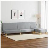 vidaXL 2-dijelni set sofa svjetlosivi od tkanine | shoptok.hr