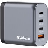 Verbatim GNC-140 GaN Charger 140W with 2 x USB-C PD 140W /1 x USB-C PD 20W /1 x USB-A QC 3.0 (EU /UK /US) Cijene