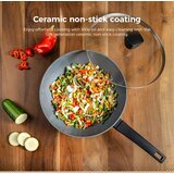  BE Living Set 3 tave 20-24-28 cm + wok s poklopcem 28 cm Delight Black | Shoptok.si