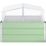  Sadilica Pastelno zelena 100 x 100 x 77 cm Cinkani čelik | Eponuda.com