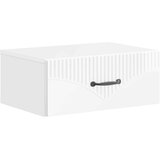  Stenski nočni omarici Bela visok sijaj 49 x 34,5 x 20 cm, (5000209988) | Shoptok.si
