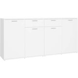  Komoda bela 160x36x75 cm iverna plošča | Shoptok.si