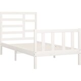  Za krevet od masivne borovine bijeli 90 x 200 cm | shoptok.hr