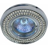Mitea Lighting M206046 ugradna svetiljka hrom+kristali okrugla Cene