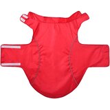  Kabanica za pse s reflektirajućim trakama Poliester crvena 4XL | shoptok.hr