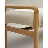 Kave Home Krem/u prirodnoj boji klupa Macaret – | shoptok.hr
