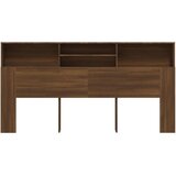  Uzglavlje s ormarićem boja smeđeg hrasta 200 x 19 x 103 5 cm | shoptok.hr