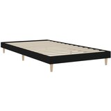  Okvir za krevet crni 100x200 cm konstruirano drvo | shoptok.hr