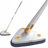  Retoo OR1148 360° rotirajući trokutasti mop s automatskim cijeđenjem – teleskopska drška, mikrovlakna, 26 cm | shoptok.hr