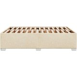vidaXL Okvir za krevet bez madraca krem 160x200 cm od tkanine | shoptok.hr
