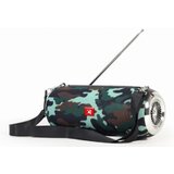 Gembird SPK-BT-17-CM portable bluetooth speaker +handsfree 2x5W, fm, usb, sd, aux + antena camo | ePonuda.com