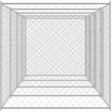  Kavez za pse Srebrno 800 x 200 x 200 cm Cinkani čelik | shoptok.hr