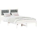  Konstrukcija postelje Svetlo siva 120 x 200 cm blago, (5000084144) | Shoptok.si