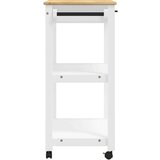  Kolica MONZA 84 x 40 x 90 cm od masivne borovine | shoptok.hr