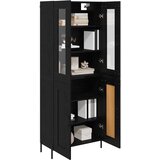  Highboard Crni hrast 69,5 x 34 x 180 cm Konstruirano drvo | shoptok.hr