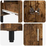  Toaletna jedinica Dimljeni hrast 60 x 35 x 60 cm | shoptok.hr