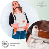 SCHMUSEWOLKE KENGURU bela, barve kapučina | Shoptok.si