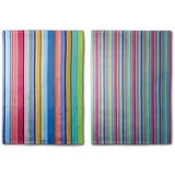 Remember set od dvije pamučne krpe Purple Stripes 70 x 50 cm