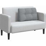  Jastuk za leđa Svijetlo siva 80 x 24 x 50 cm tkanina | shoptok.hr