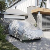  Automobilska navlaka za cijeli SUV s trakama srebrna M PEVA | shoptok.hr