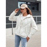 DStreet Kurtka damska zimowa WINDGLAM biała | shoptok.hr
