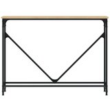  Konzolni stol boja hrasta 102 x 22 5 x 75 cm konstruirano drvo | shoptok.hr