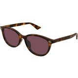 Gucci GG1818SK 002 ONE SIZE (56) Havana/Vijolična | Shoptok.si