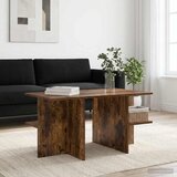  Kava Stol Dimljeni Hrast 87 x 50 x 45 cm Konstrukcijsko drvo | shoptok.hr