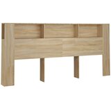  Uzglavlje s ormarićem boja hrasta sonome 220x18,5x104,5 cm | Eponuda.ba