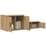  Shranjevalna omara Artisan hrast 127x41x40 cm Inženirski les | Shoptok.si