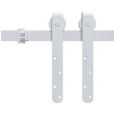 Mini set za klizna vrata ormarića ugljični čelik bijeli 152 cm | shoptok.hr