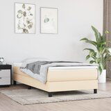  The Living Store Vzmetnica z žepkasto vzmetjo krem 120x190x20 cm blago - Vzmetnica Z Žepkastimi Vzmetmi, (21569566) | Shoptok.si
