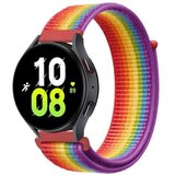 Chameleon Najlonski pašček za uro (20 mm) - rdeč mavričen | Shoptok.si
