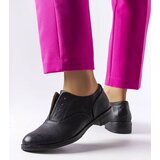 Gemre Black perforated Kairaouani shoes | shoptok.hr