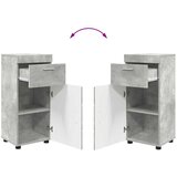  Set namještaja za kupaonicu TULUM 4 pcs Betonski sivi | Shoptok.si