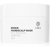 Two Cosmetics Repair Hair & Scalp Mask regeneracijska maska za suhe in poškodovane lase 200 ml