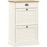 Maison Chic Omarica za obutev - Kopa za čevlje VIGO 60x35x96 cm bela trdna borovina, (21777957) | Shoptok.si