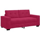  Dvosjed, sofa, vino crvena, 180x77x82 cm, baršun | Shoptok.si