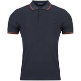 Fred Perry TWIN TIPPED SHIRT Tamno plava Cijene