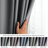 Restilo Siva zatemnitvena izolacijska zavesa 140x245 cm Pleat – | Shoptok.si