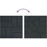  Kamen za hodanje 6 pcs Crna 40,5 x 40,5 x 2 cm Guma | shoptok.hr